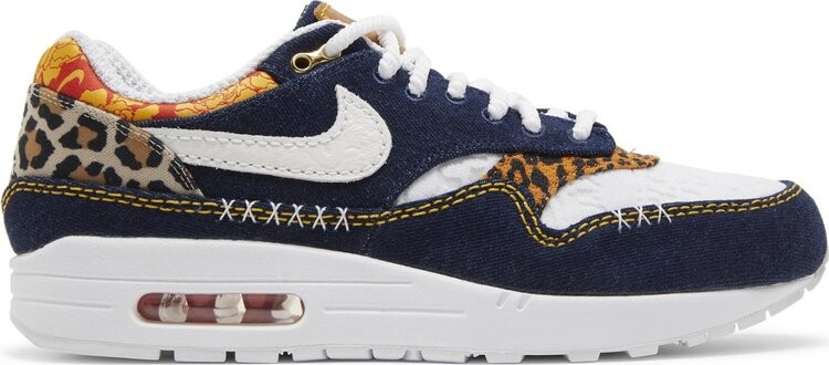 

Кроссовки Air Max 1 Premium 'Denim Leopard', синий