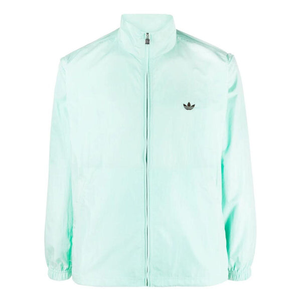 

Куртка x wales bonner nylon anorak jacket 'turquoise' Adidas, бирюзовый