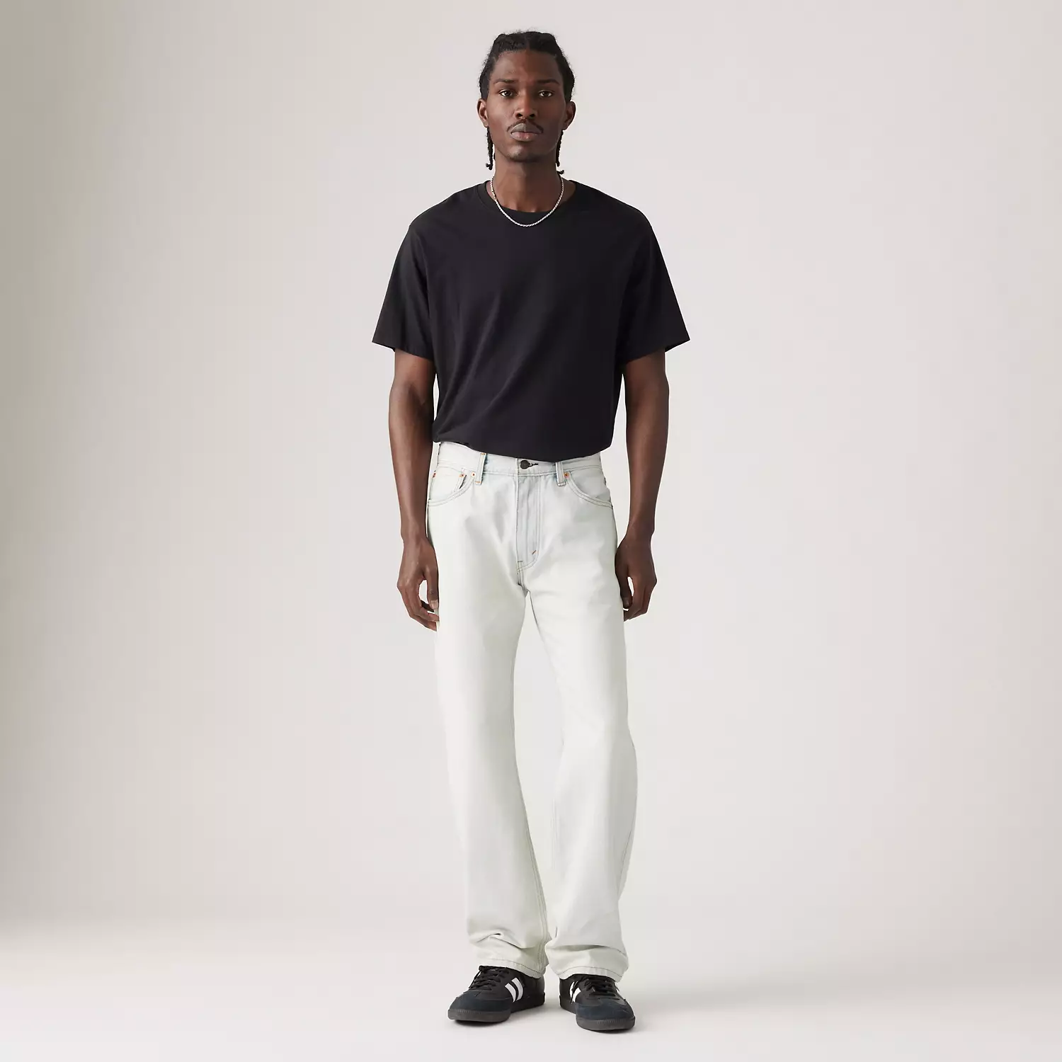 

555 Свободные прямые мужские джинсы Levi's, цвет Beyond Me - Light Wash