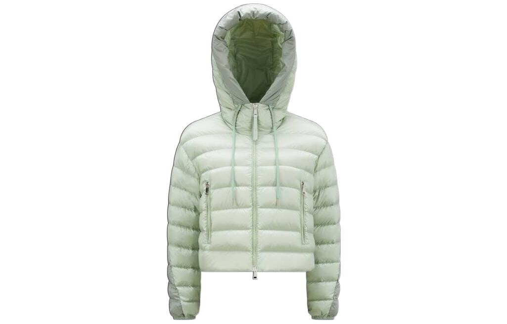 

Укороченное пальто женское зеленый Moncler