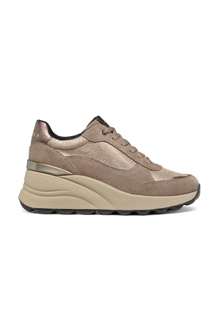 

Кроссовки Geox D SPHERICA EC13, бежевый