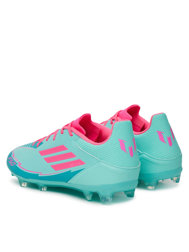 Футбольные бутсы F50 League Messi Firm/Multi-Ground Ih0928 Adidas, бирюзовый — фото 3
