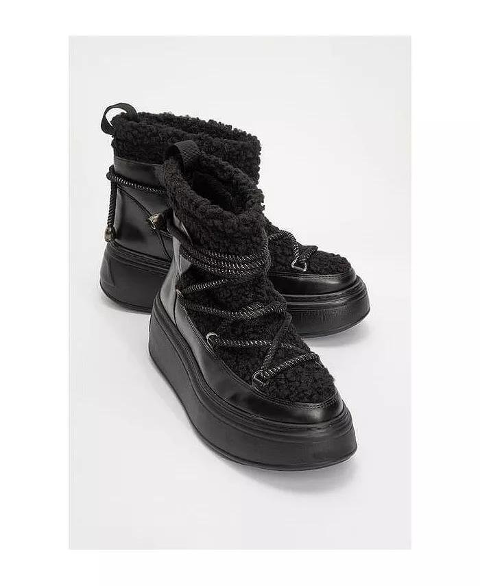 Ботинки Dila с меховой подкладкой (женские) Prologue Shoes, черный