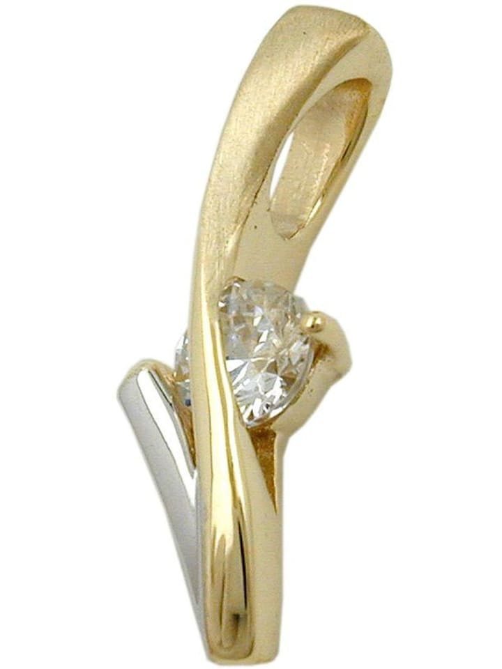 

Gallay Кулон 19х6 мм, 9-каратное золото, двухцветный