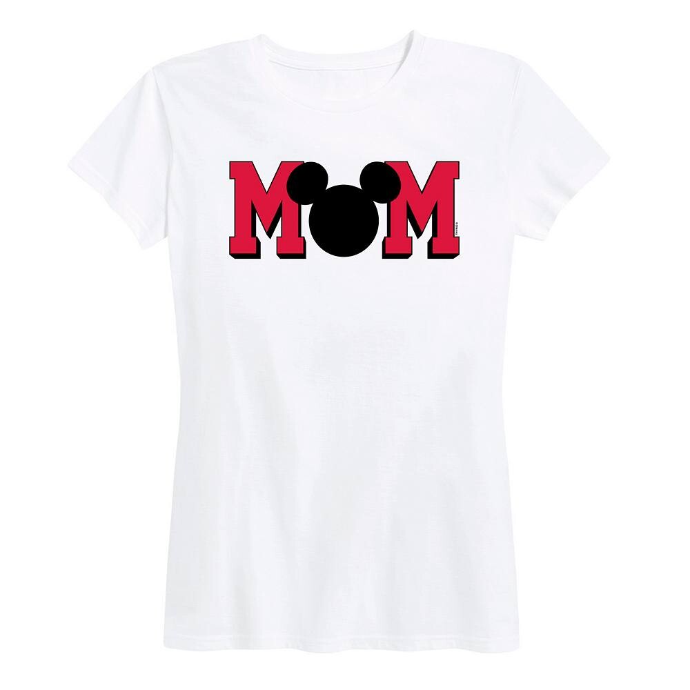 

Женская футболка с рисунком Микки Мауса Disney's Mom, белый