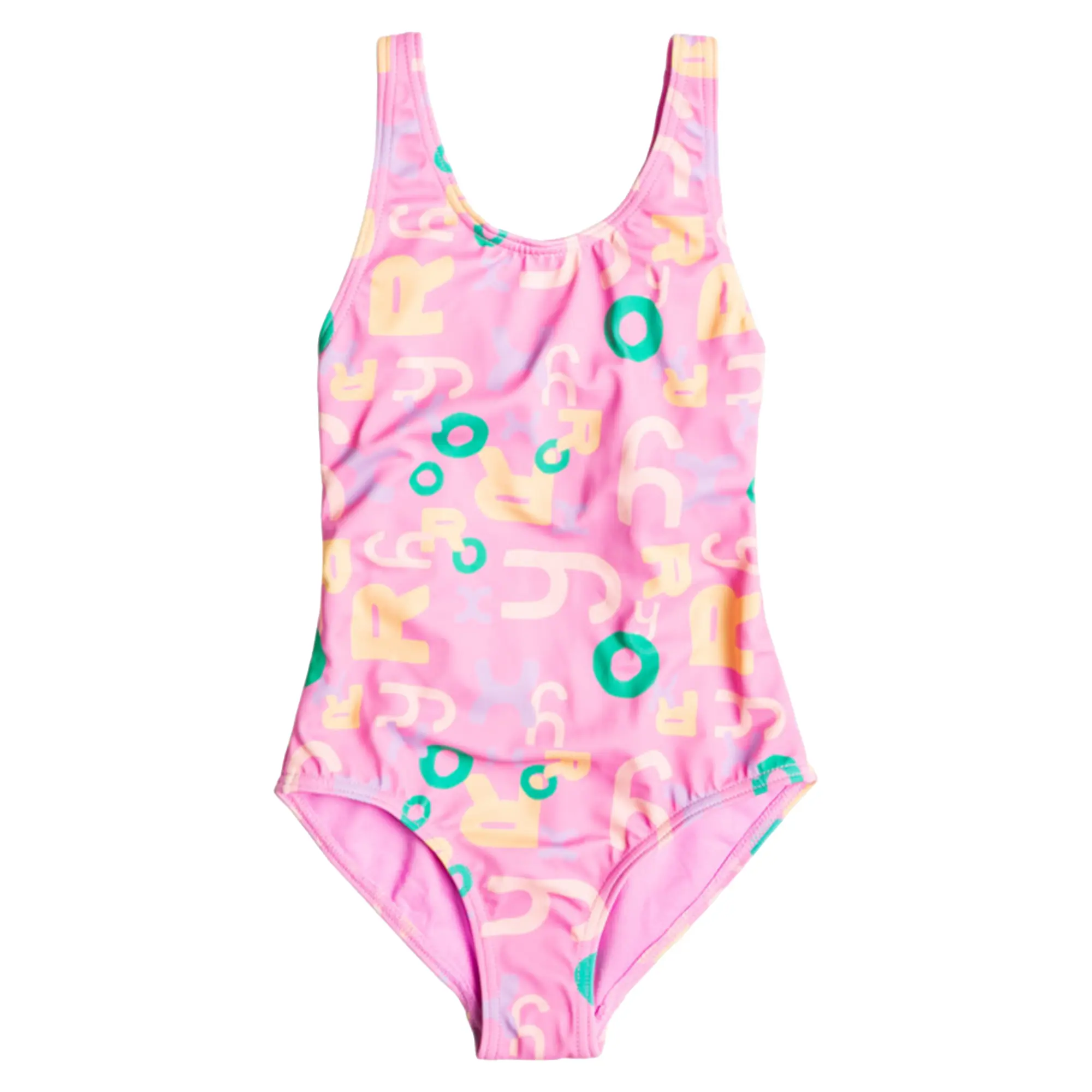 

Забавный купальник-комбинезон для девочек "Бамбино" ROXY, Cyclamen Lettrage