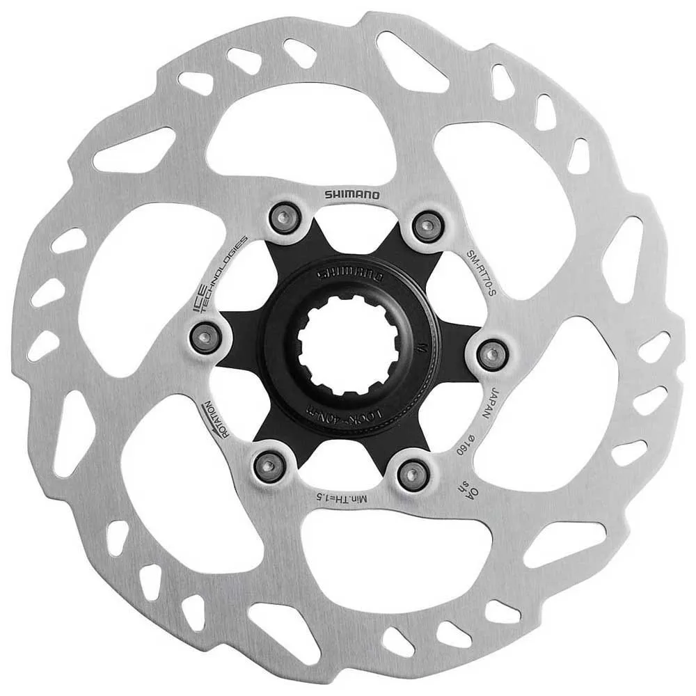 

Тормозной диск Shimano SM-RT70 CL Ice Tec I Magnet, серебряный