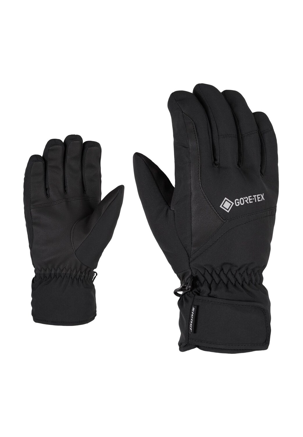

Лыжные перчатки Garwen GTX, водонепроницаемые, ветрозащитные, женские ziener, черный