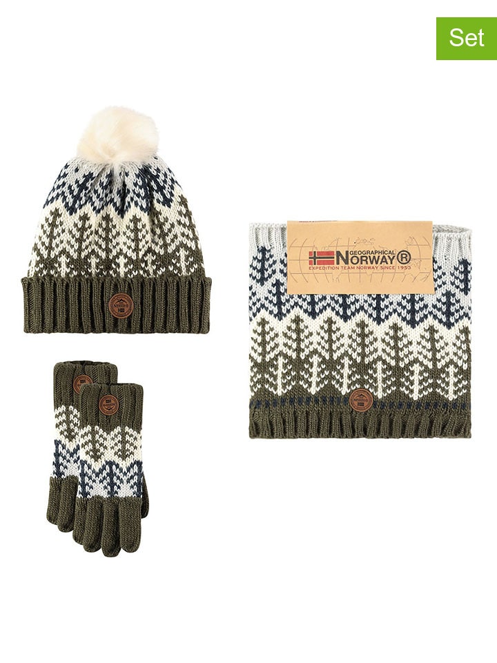 

Шапка Geographical Norway, хаки