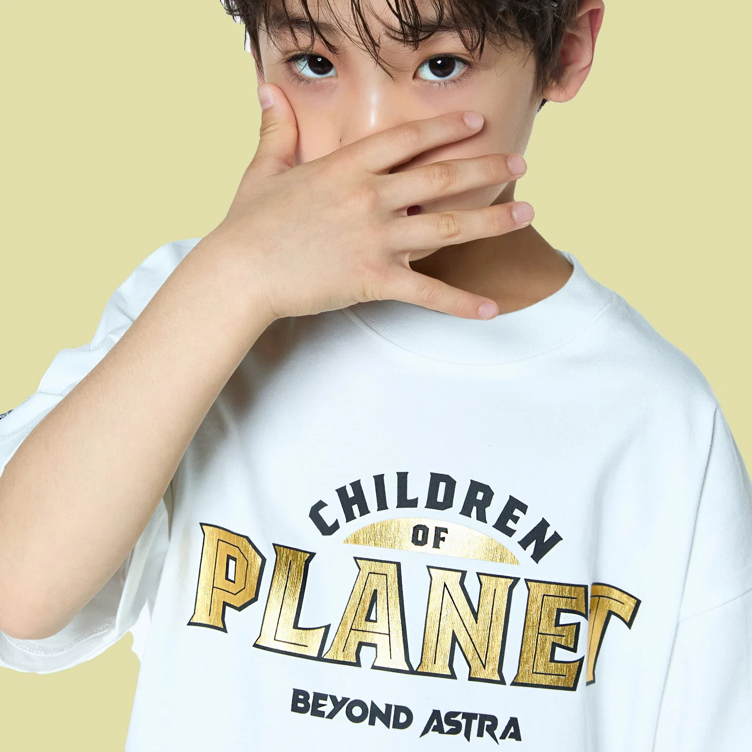 Детская футболка Earth Organic белая от Children Of Planet