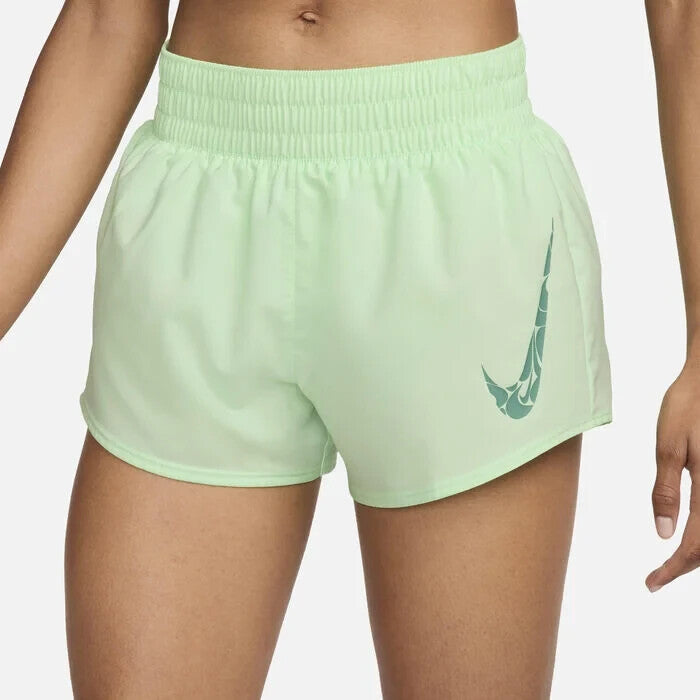 Женские шорты Nike One Dri-FIT со средней посадкой и подкладкой, спортивная одежда, SRT173 Nike, Multi — фото 2