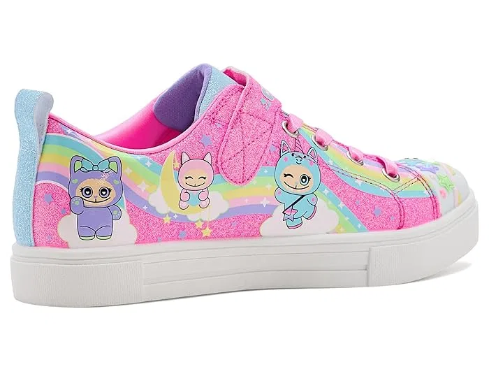 Кроссовки со светодиодами Twinkle Sparks 314475L SKECHERS KIDS, Pink/Multi — фото 4
