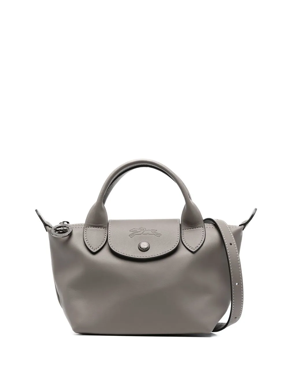 

Сумка Le Pliage с верхними ручками Longchamp, серый