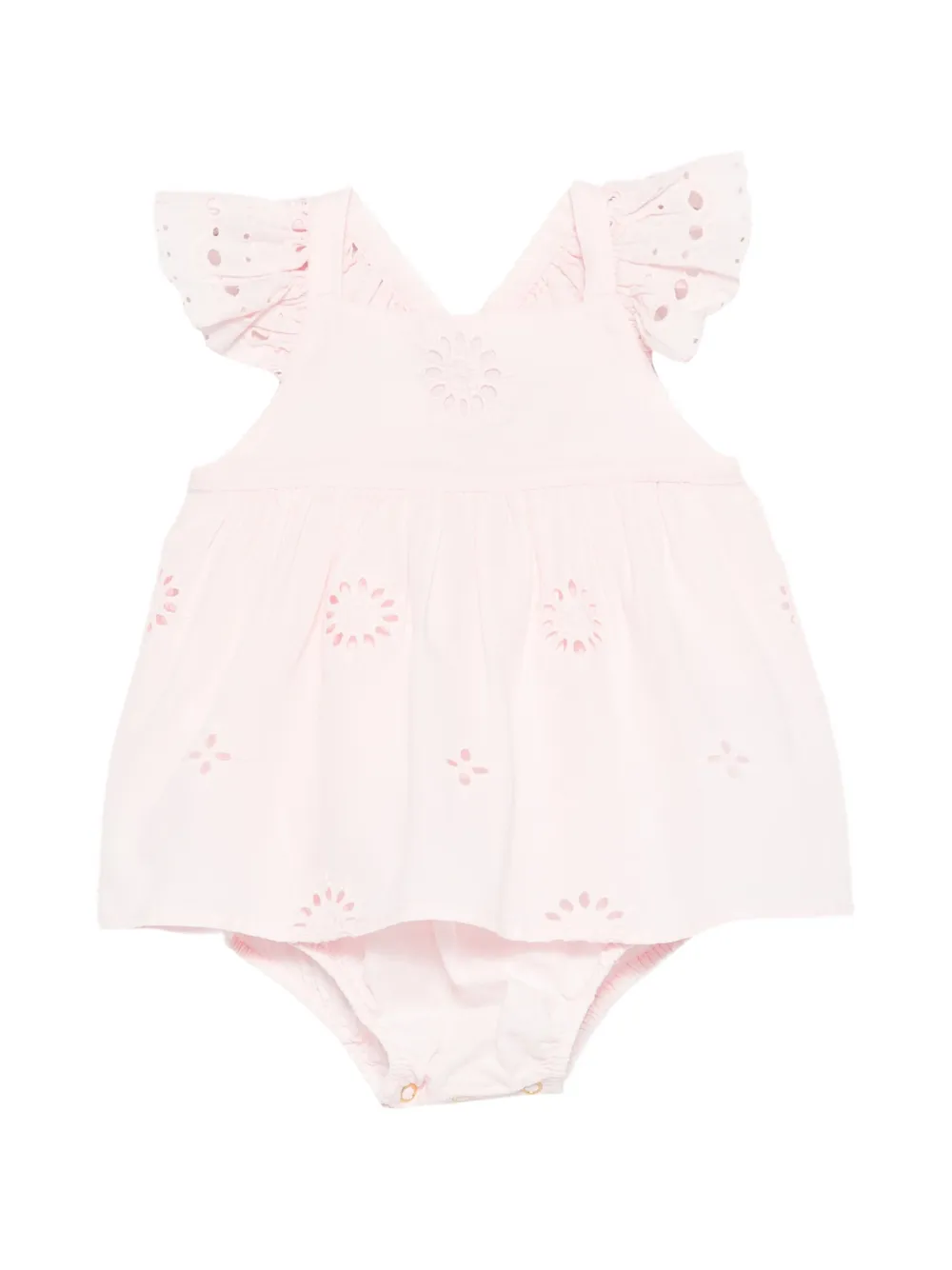 

Детская одежда с рюшами Louise Misha Kids, розовый