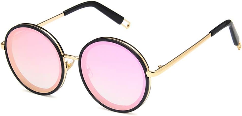 

Солнцезащитные очки Shiratori унисекс в стиле ретро, ​​ярко-черные, серые, для отдыха и путешествий, круглые, неполяризованные, с защитой от УФ-излучения UV400, Bright Black Purple