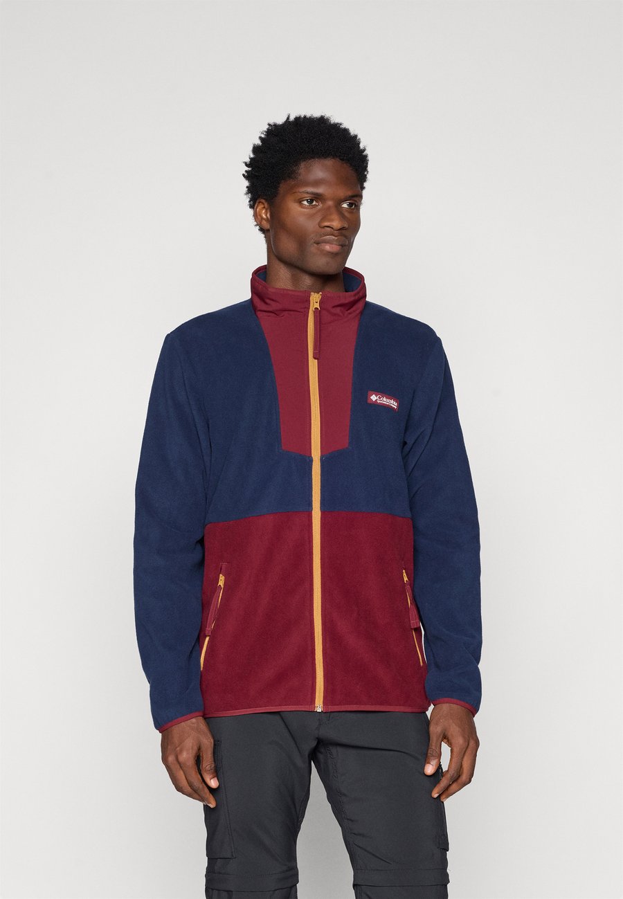 

Флисовая куртка Columbia SEQUOIA GROVE FULL ZIP, Rich Wine/Collegiate Navy/Red