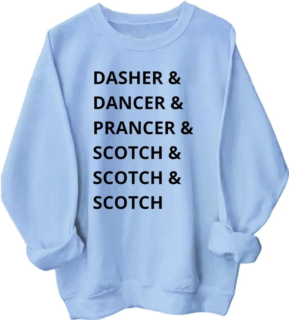 

Толстовка Dasher Dancer Prancer для мужчин и женщин MQZUO