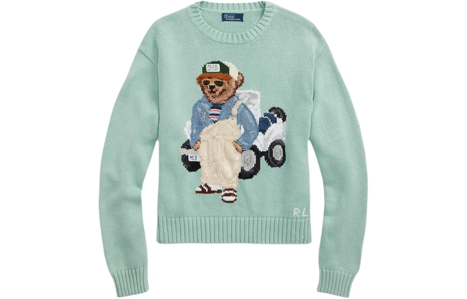 Свитер женский зеленый Polo Ralph Lauren