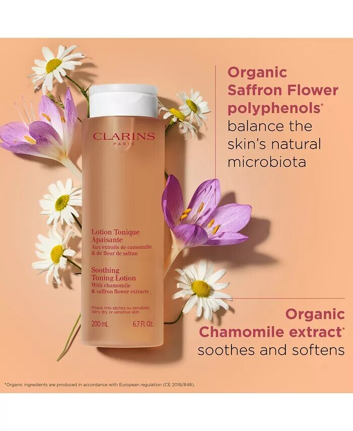 Тоник Clarins — Успокаивающий тонизирующий с ромашкой — фото 3
