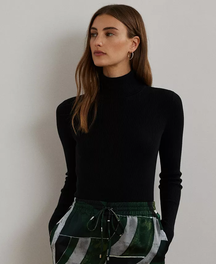 

Водолазка в рубчик Lauren Ralph Lauren, синий