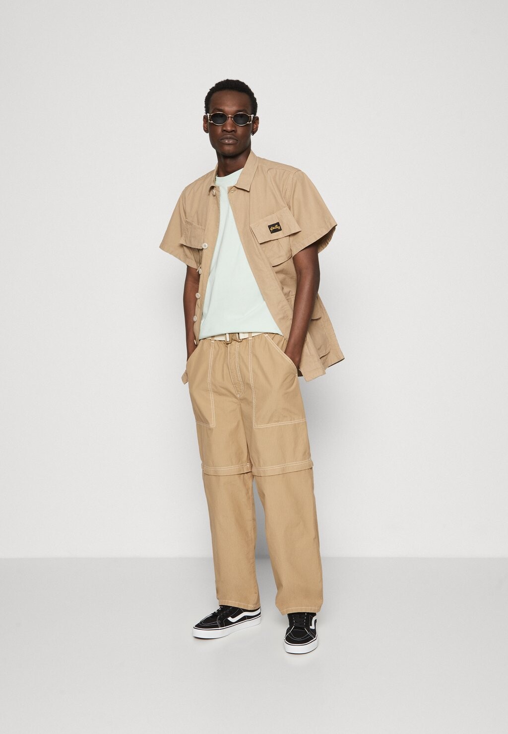 

Шорты Zip Off Unisex 2-In-1 Stan Ray, рипстоп цвета хаки