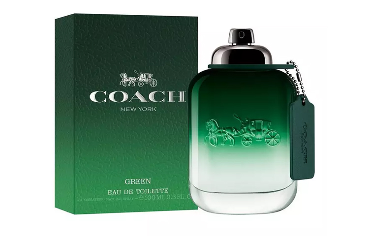 COACH Мужской парфюм Leisurely Green Melody древесно-фруктовый туалетная вода 40ml/60ml/100ml Rosemary Geranium — фото 3