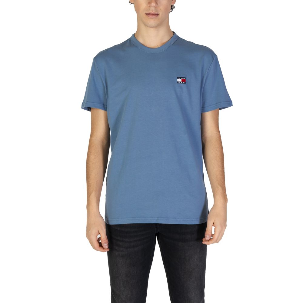 

Футболка Rigenerato из хлопка голубого цвета Tommy Jeans