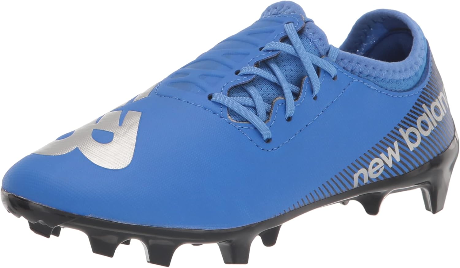 

Футбольные бутсы New Balance Kid's Furon V6 Dispatch Junior FG, черный/серебряный