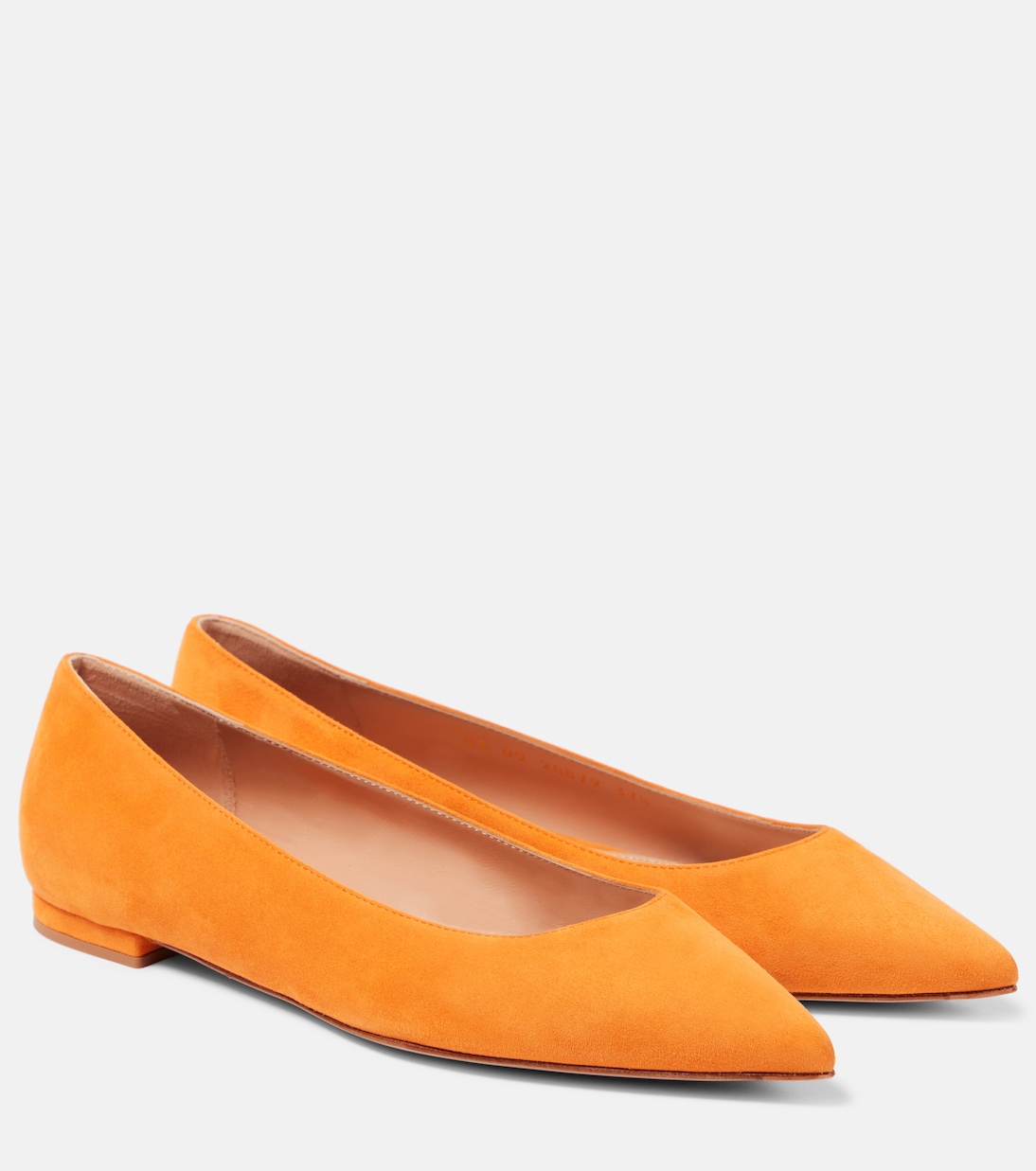 Замшевые балетки Gianvito Gianvito Rossi, Caracas