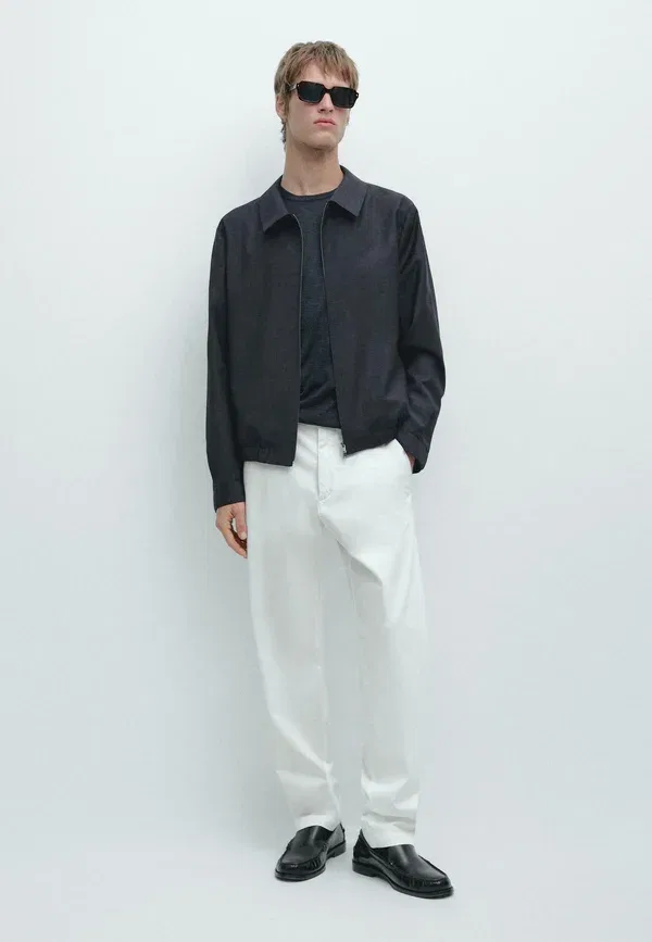 Брюки Massimo Dutti, белый — фото 2