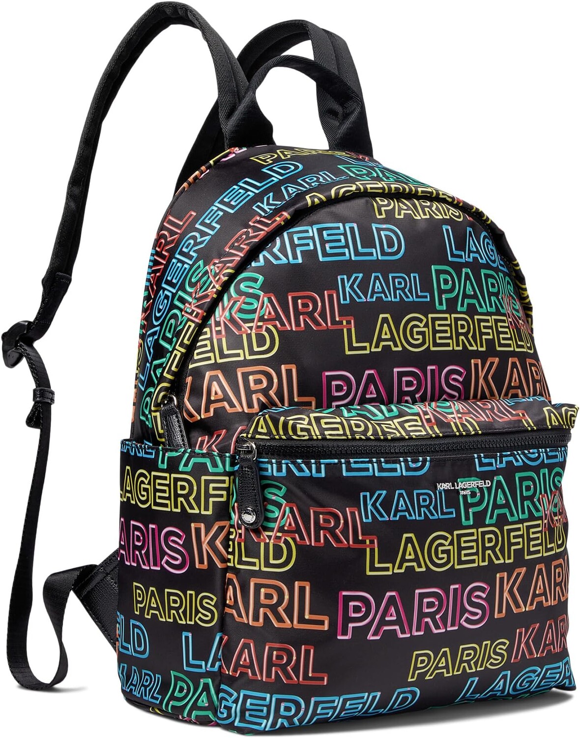 

Рюкзак Karl Lagerfeld Paris Amour Backpack, цвет Black/Neon Citrus
