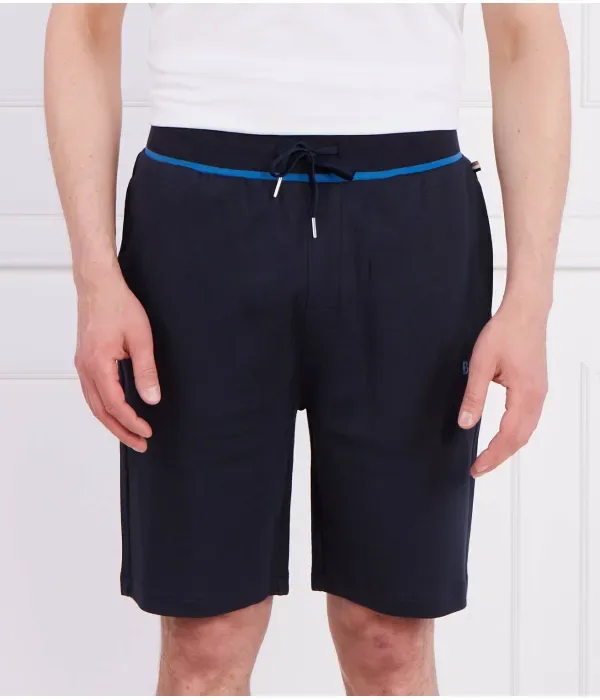 Шорты для спортивного костюма regular fit Boss, темно-синий