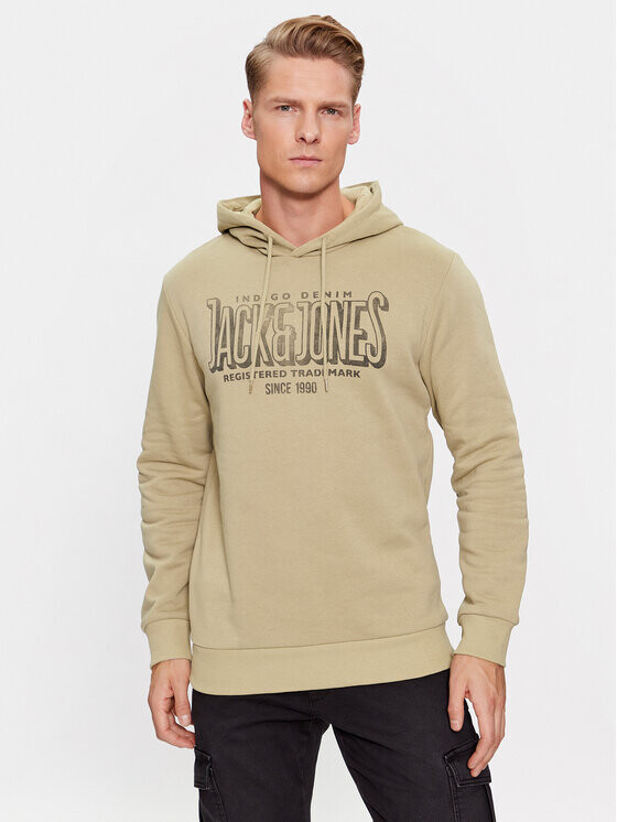 

Толстовка стандартного кроя Jack&Jones, бежевый