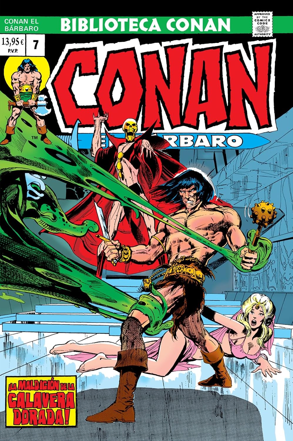 

Biblioteca conan el bárbaro 7. 1974: conan the barbarian 35-40 usa (PANINI ESPAÑA S.A.)