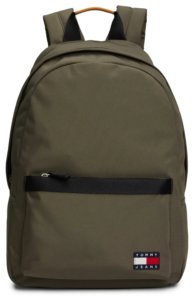 

Рюкзак Tommy Jeans "Мужской TJM ESSENTIAL D. DOME BACKPACK Backpacks", рюкзак для отдыха, городской рюкзак, цвет Pewter Green