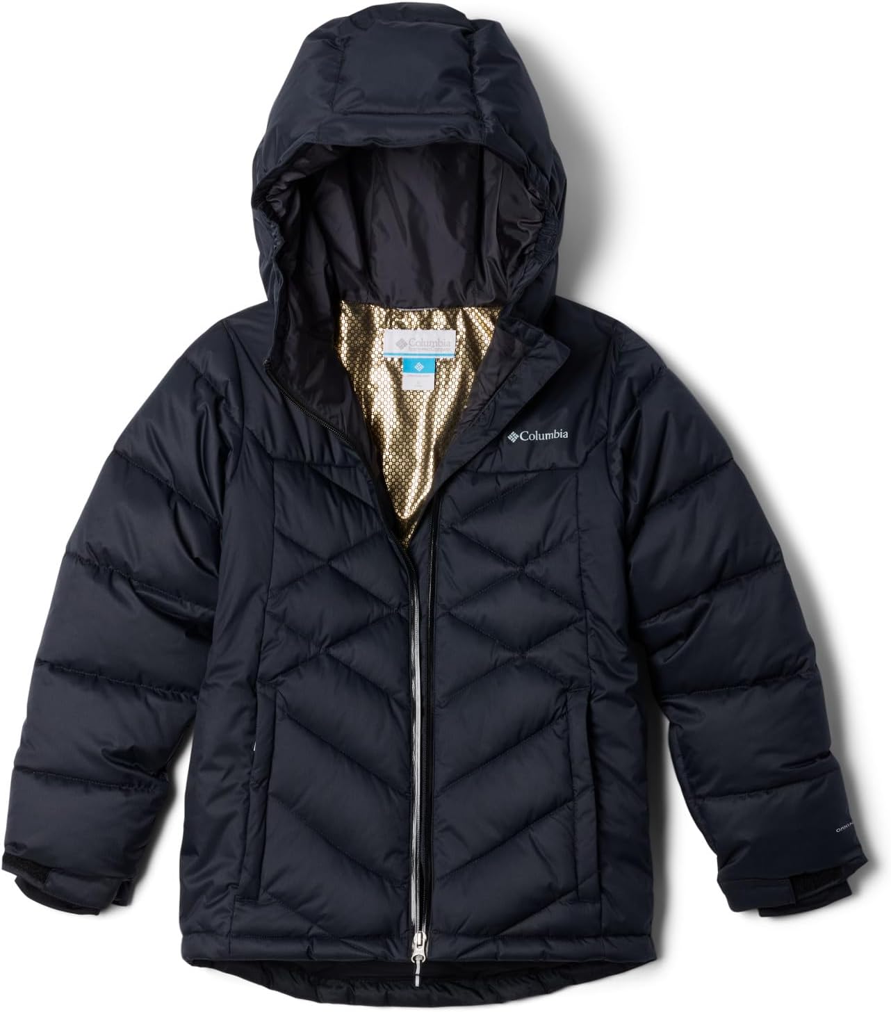 

Зимняя стеганая куртка для девочек Columbia Powder III, Black