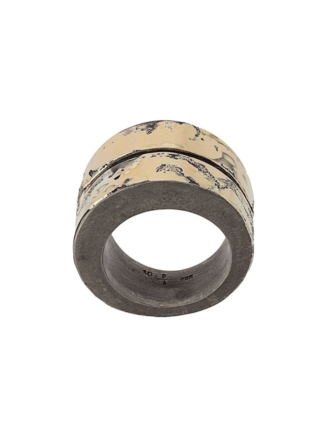 

Золотое кольцо Crevice Parts of Four, золотой