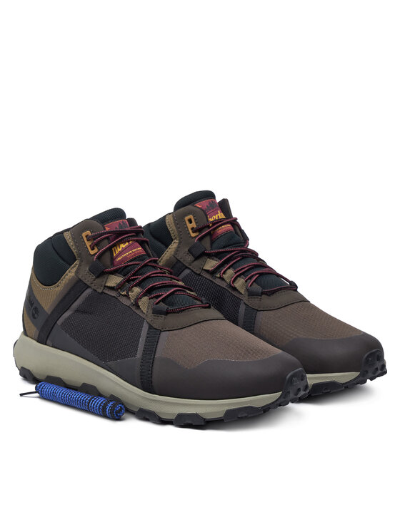 Кроссовки Winsor Trail Mid Lc TB0A41W7EJU1 Timberland, коричневый — фото 2
