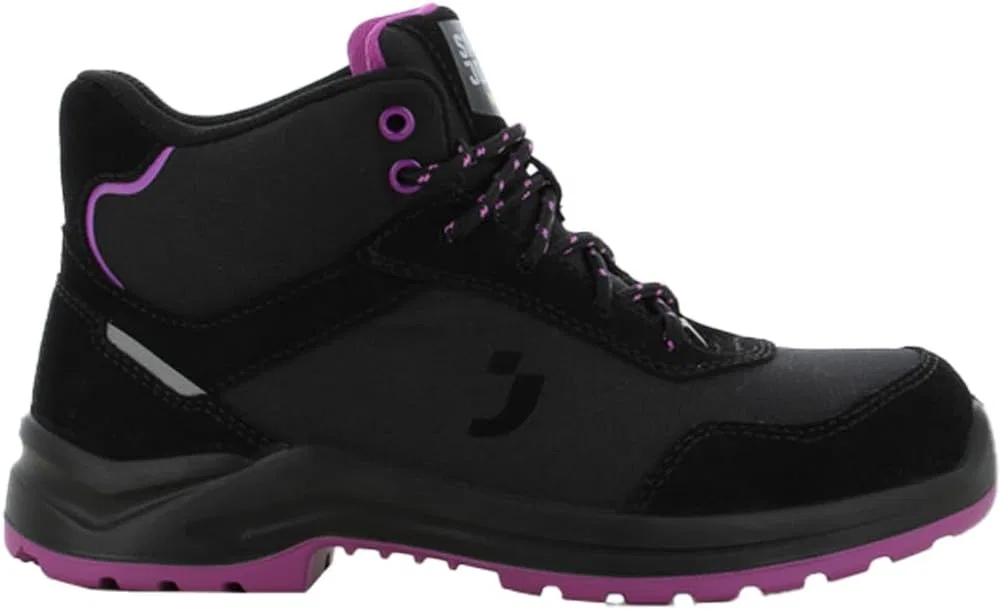 Защитная обувь для бега SafetyJogger Botanic 013441 SAFETY JOGGER, Black-Purple