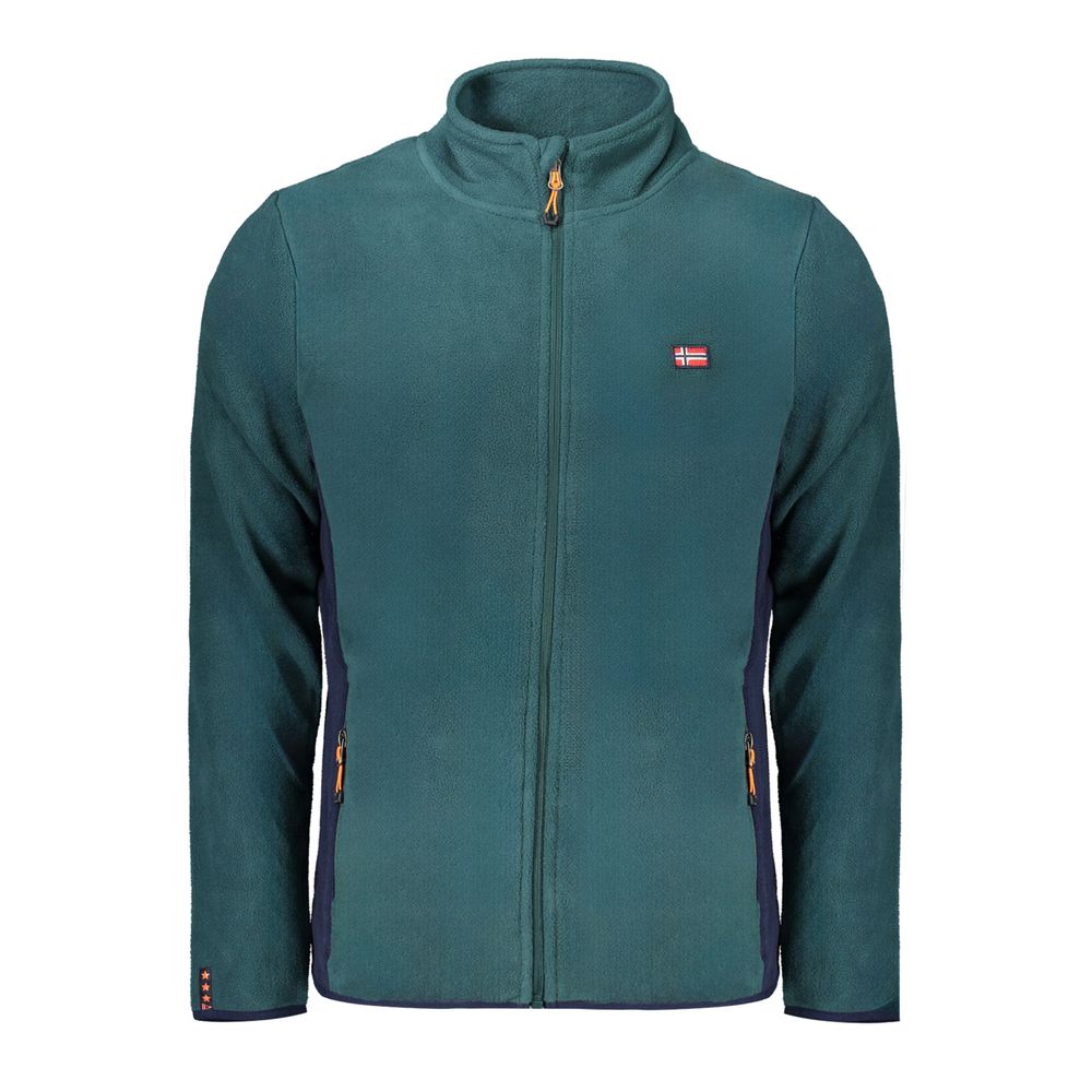 

Зеленый мужской свитер из полиэстера Geographical Norway