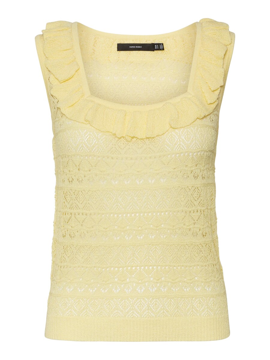 

Вязаный топ VERO MODA Mikia, цвет Limone