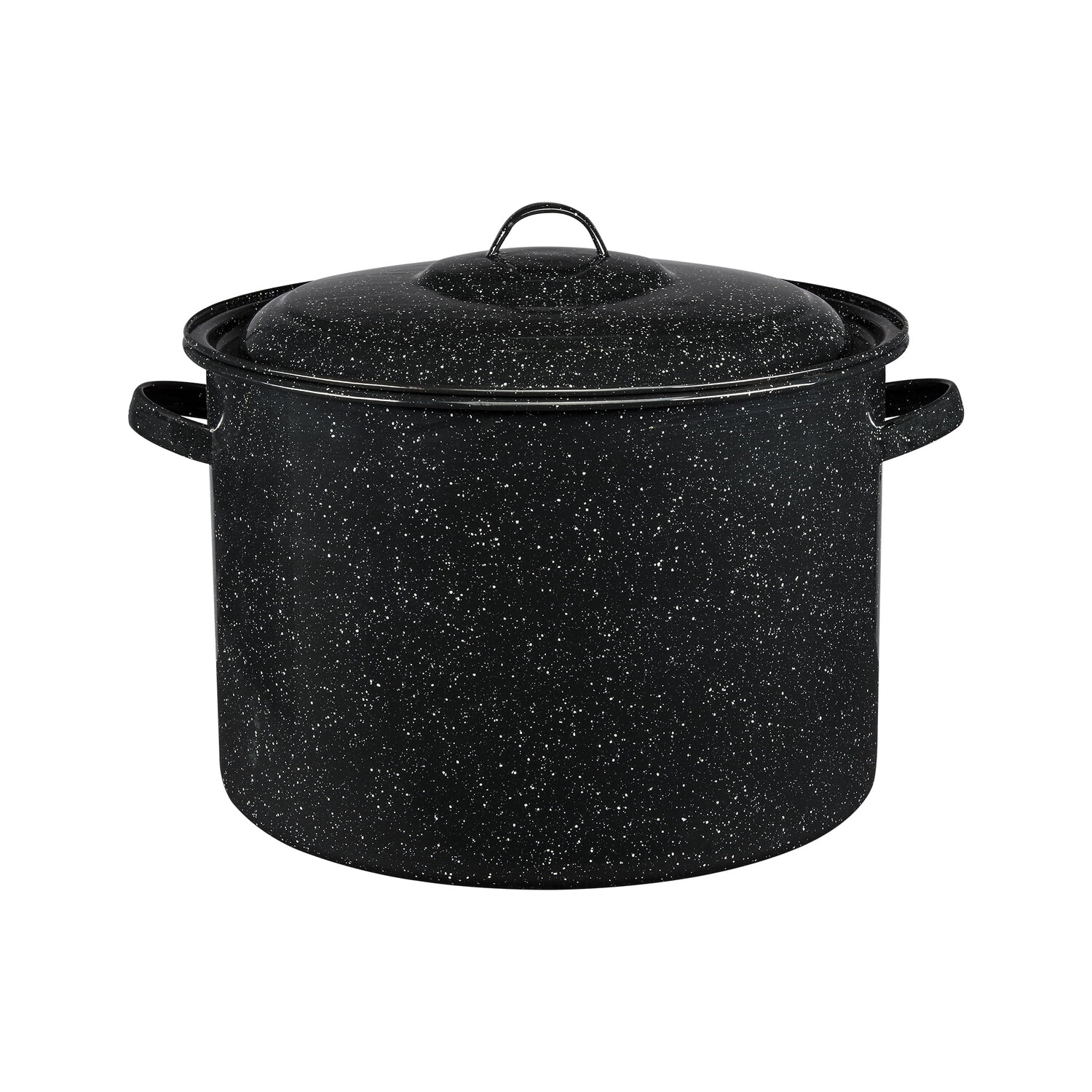 

Кастрюля с крышкой GRANITE WARE 21 л, черный