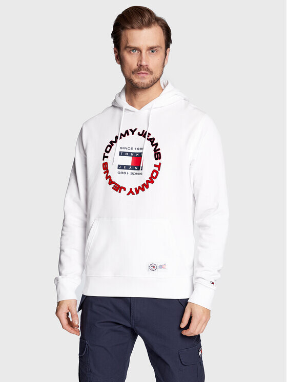 

Толстовка обычного кроя Tommy Jeans, белый