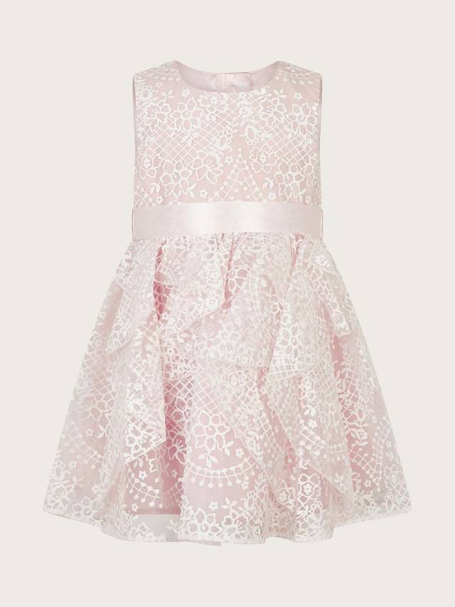 

Детское платье illena cancan Monsoon, цвет Pink/White