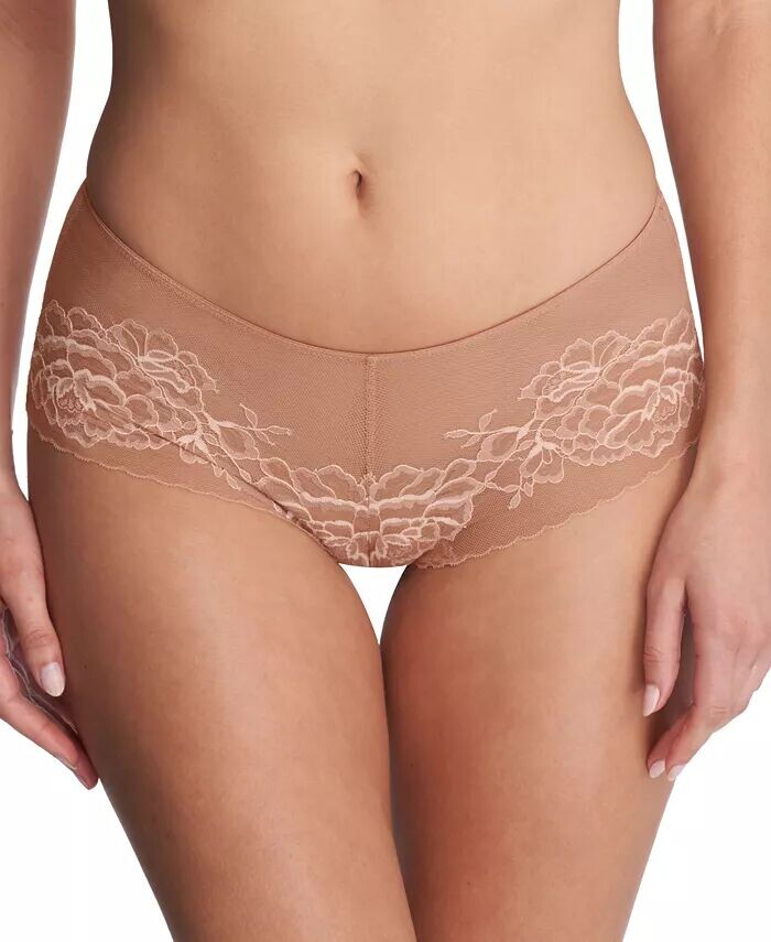 

Прозрачные кружевные трусы Flora 776150 Natori, коричневый