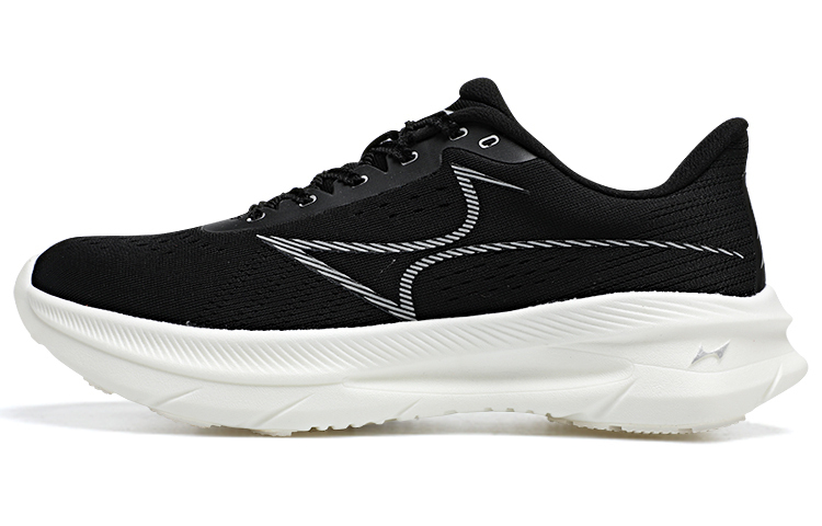 

HEALTH Теневые амортизирующие противоскользящие дышащие низкие кроссовки для бега унисекс черные, цвет Black