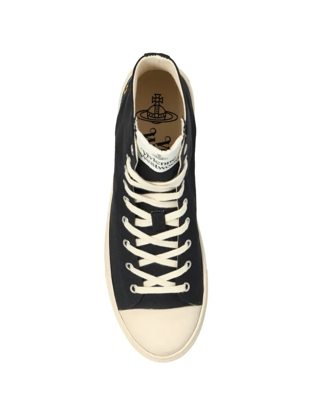 Высокие кеды Plimsoll с вышивкой Vivienne Westwood, черный — фото 3