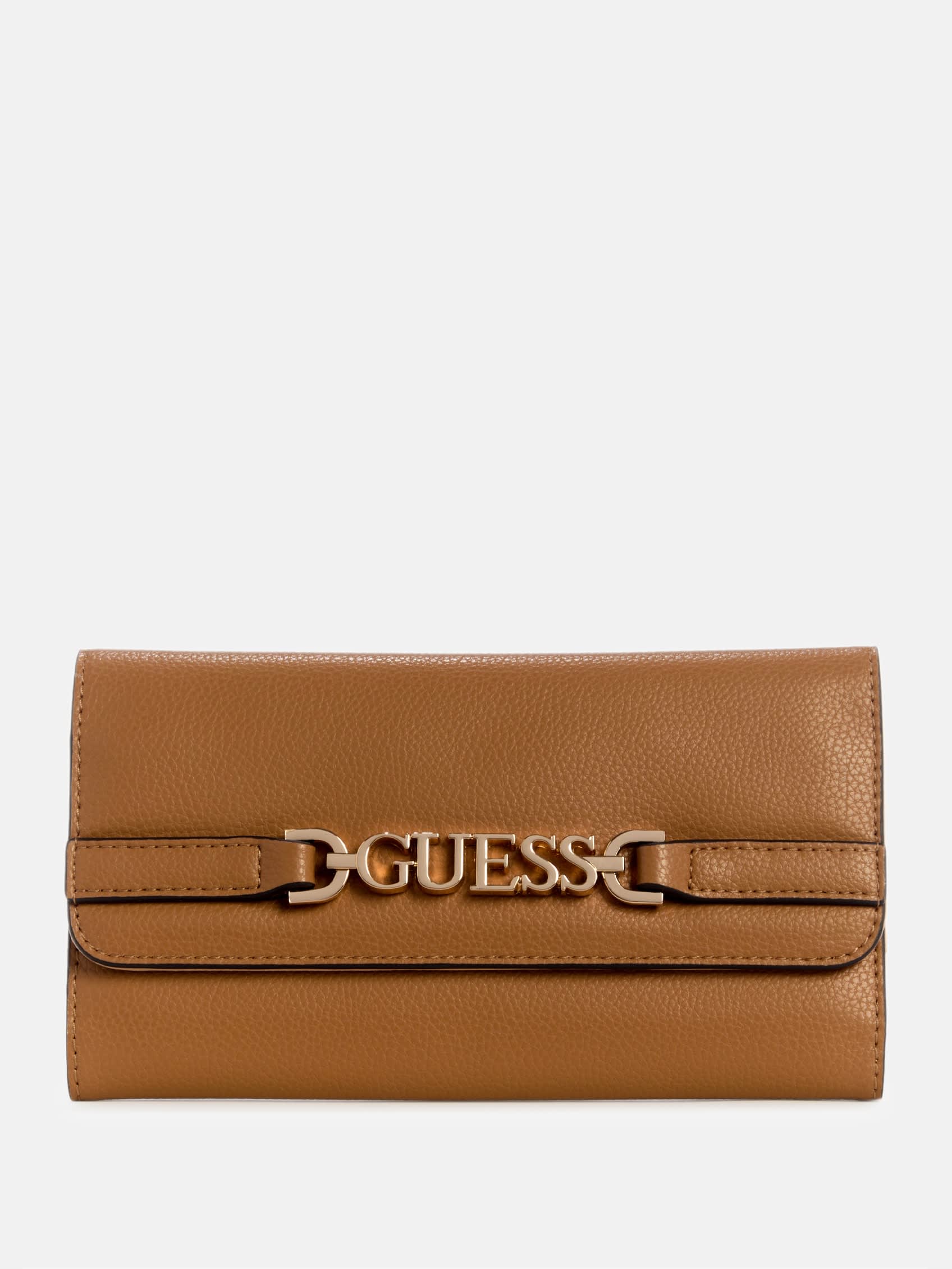 

Рианнон Складной клатч-кошелек Guess Factory, Saddle Tan
