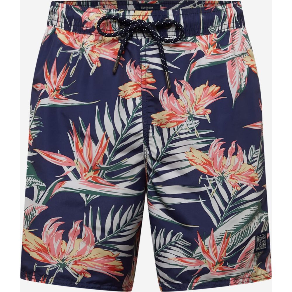 

Синий полиэстеровый купальник Superdry.