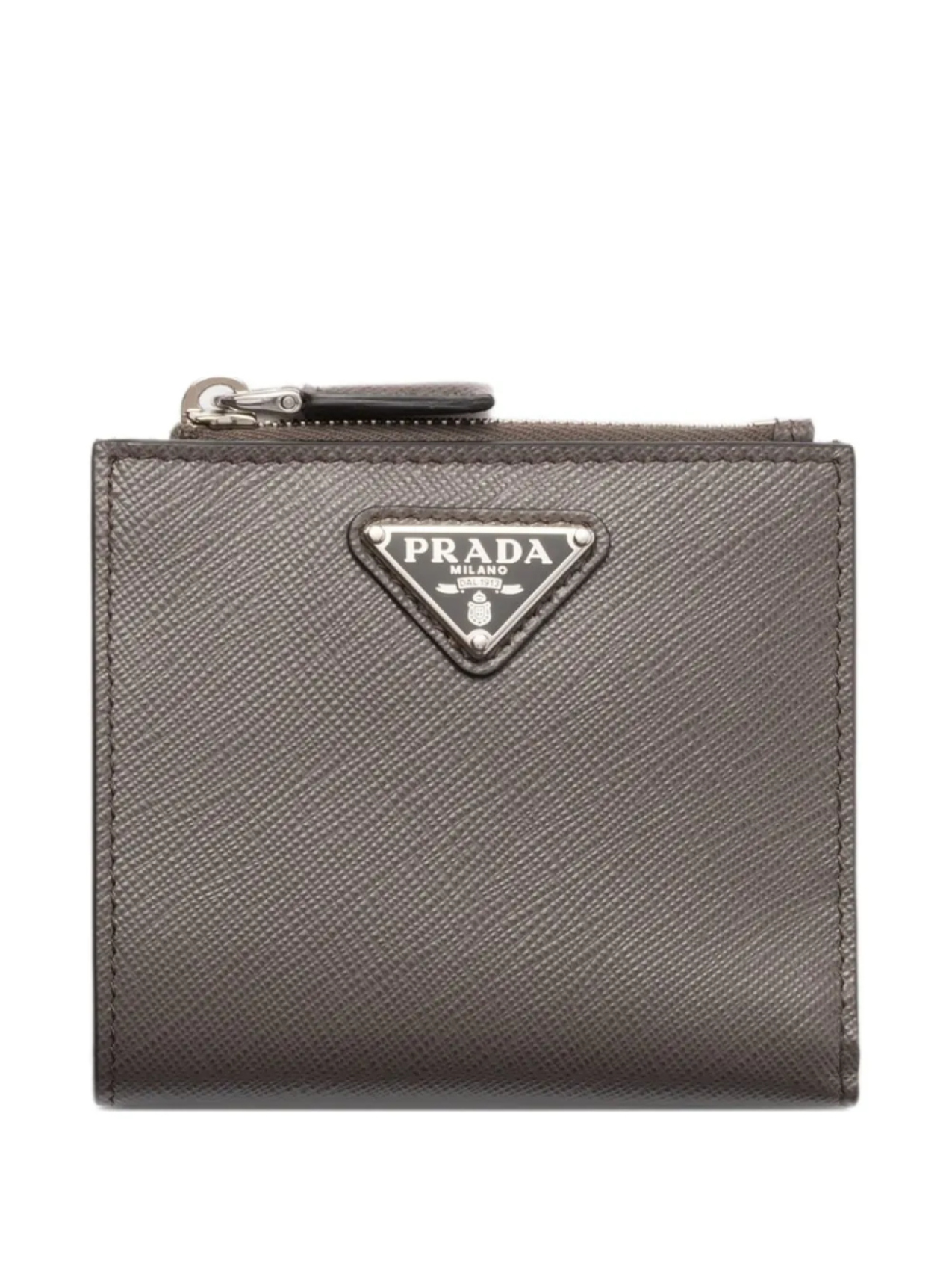 

Prada картхолдер из сафьяновой кожи, серый
